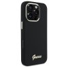 Guess GUHCP16XSMBSLK iPhone 16 Pro Max 6.9 czarny/black hardcase Silicone Script Metal Logo & Frame